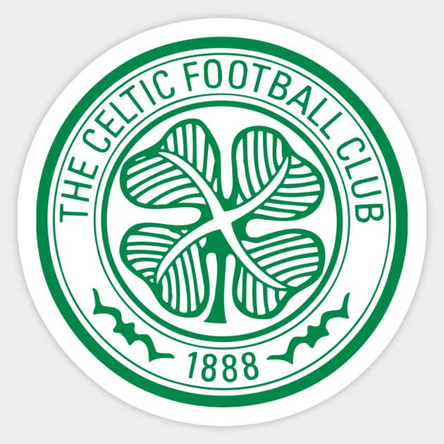 The Celtic Football Club Sticker by zachbrayan